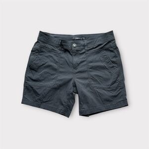 Prana Halle Hiking Shorts Black size 8